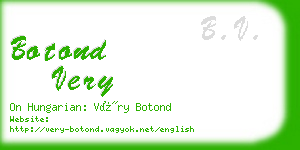 botond very business card